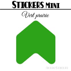 48 Flèches 3 cm - Stickers Flèches gommettes