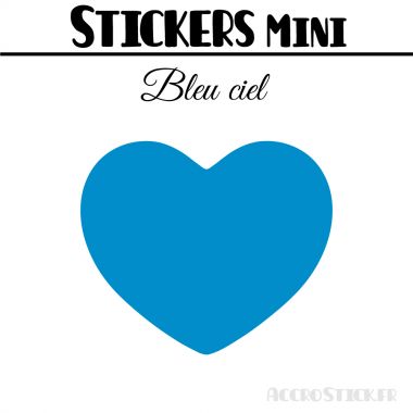 48 Coeurs 3 cm - Stickers mini gommettes