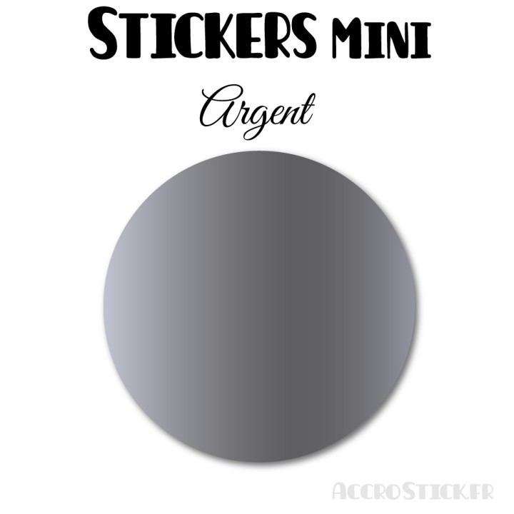 40 Ronds 3.5 cm - Stickers mini gommettes