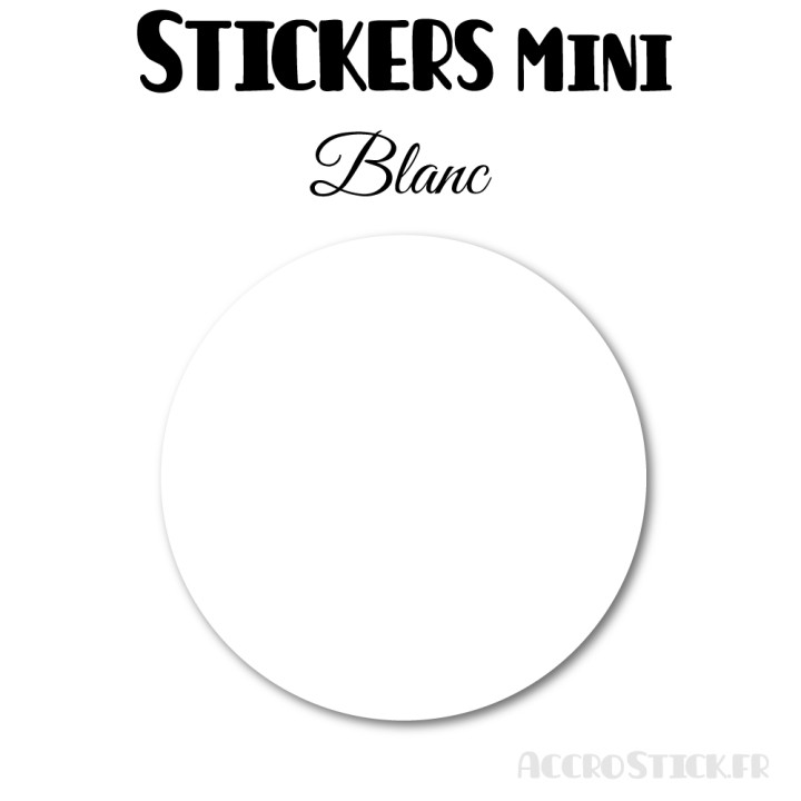 40 Ronds 3.5 cm - Stickers mini gommettes