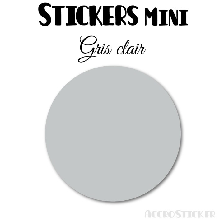 40 Ronds 3.5 cm - Stickers mini gommettes