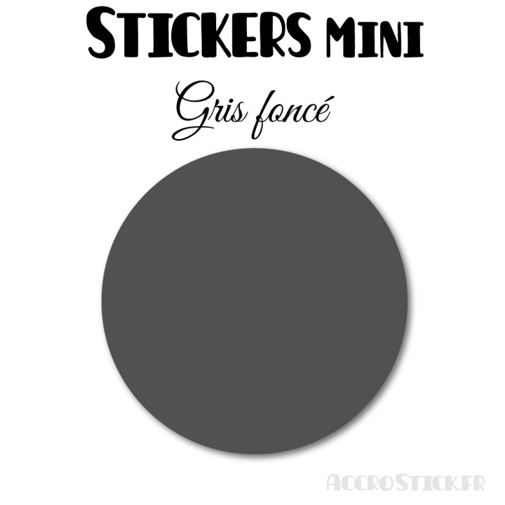40 Ronds 3.5 cm - Stickers mini gommettes
