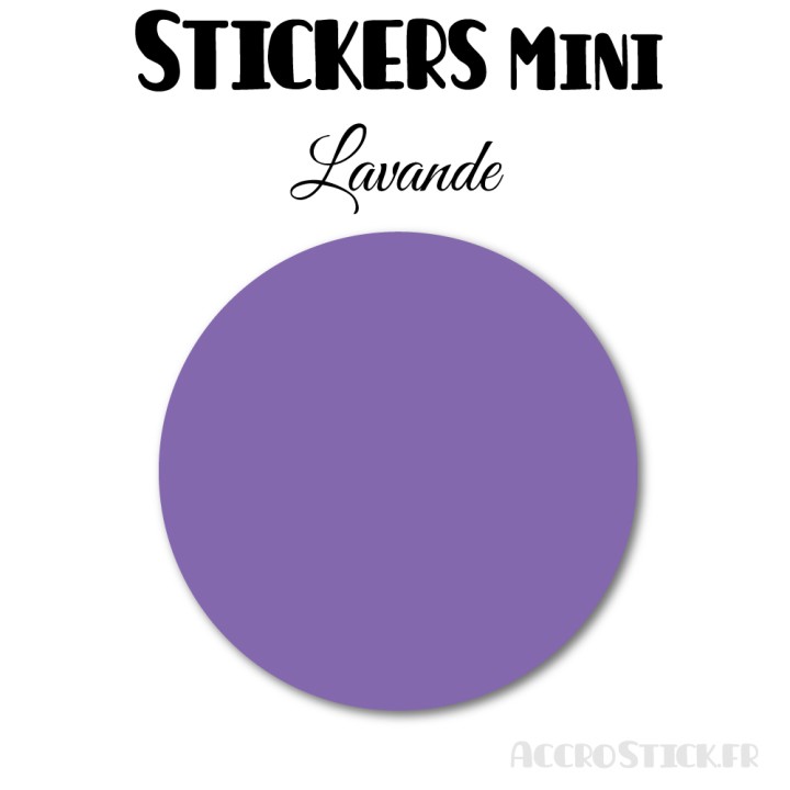 40 Ronds 3.5 cm - Stickers mini gommettes