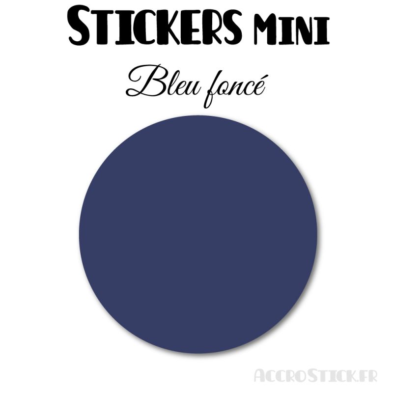 24 Ronds 4 cm - Stickers mini gommettes