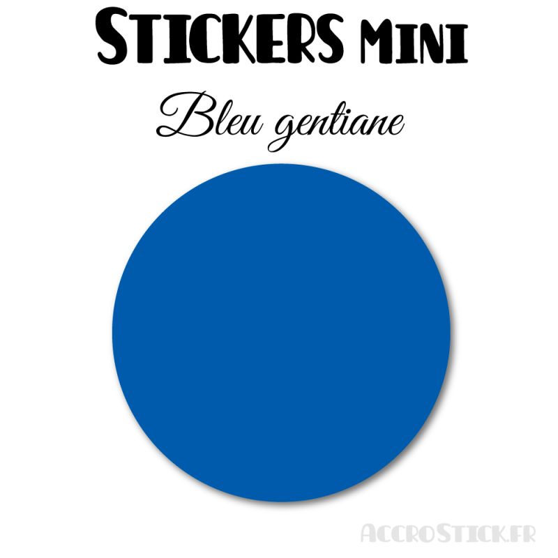 24 Ronds 4 cm - Stickers mini gommettes