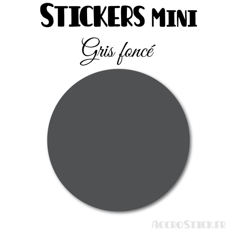 24 Ronds 4 cm - Stickers mini gommettes