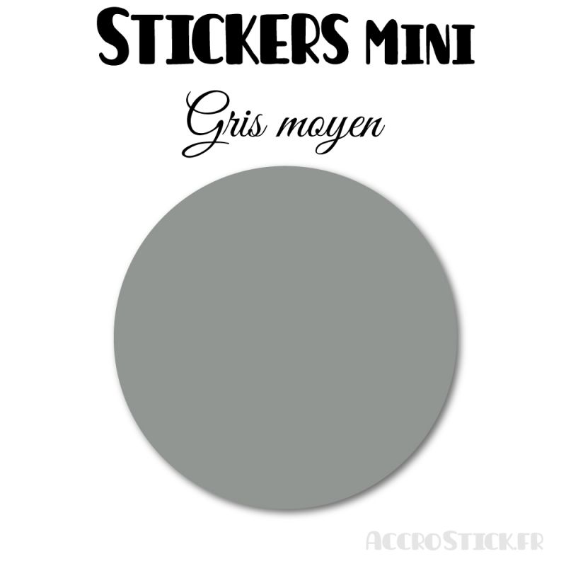 24 Ronds 4 cm - Stickers mini gommettes