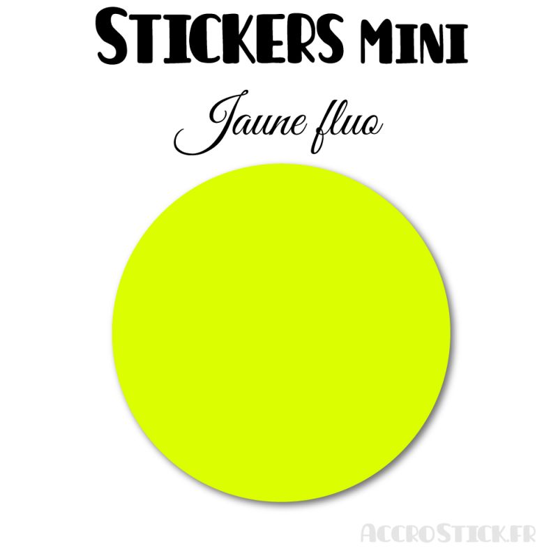 24 Ronds 4 cm - Stickers mini gommettes