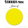 24 Ronds 4 cm - Stickers mini gommettes