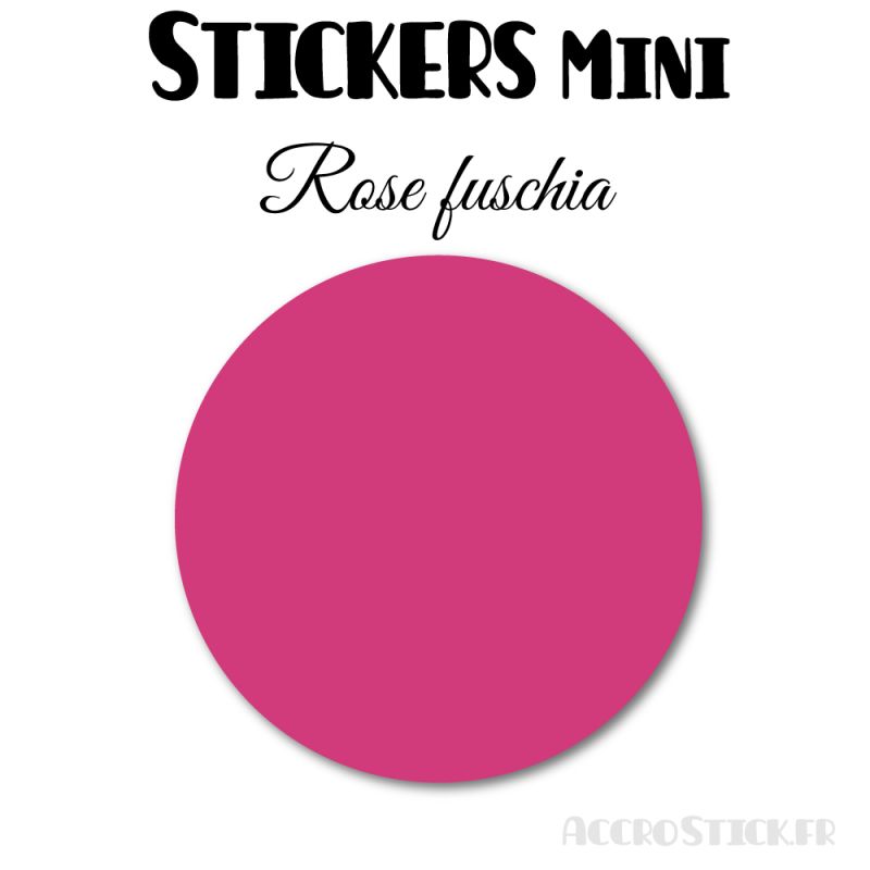 24 Ronds 4 cm - Stickers mini gommettes