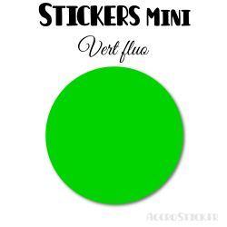 24 Ronds 4 cm - Stickers mini gommettes