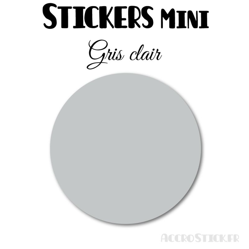 18 Ronds 5 cm - Stickers mini gommettes
