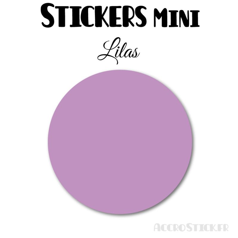 18 Ronds 5 cm - Stickers mini gommettes