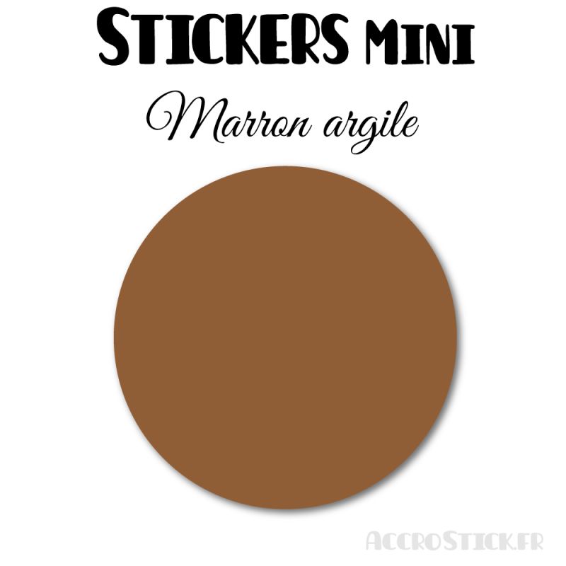 18 Ronds 5 cm - Stickers mini gommettes