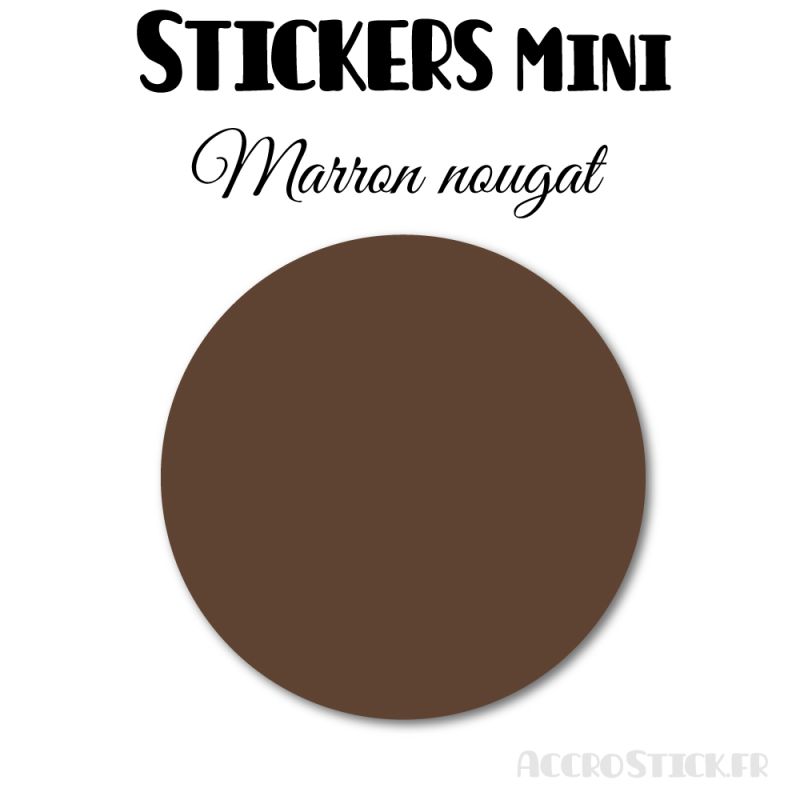 18 Ronds 5 cm - Stickers mini gommettes