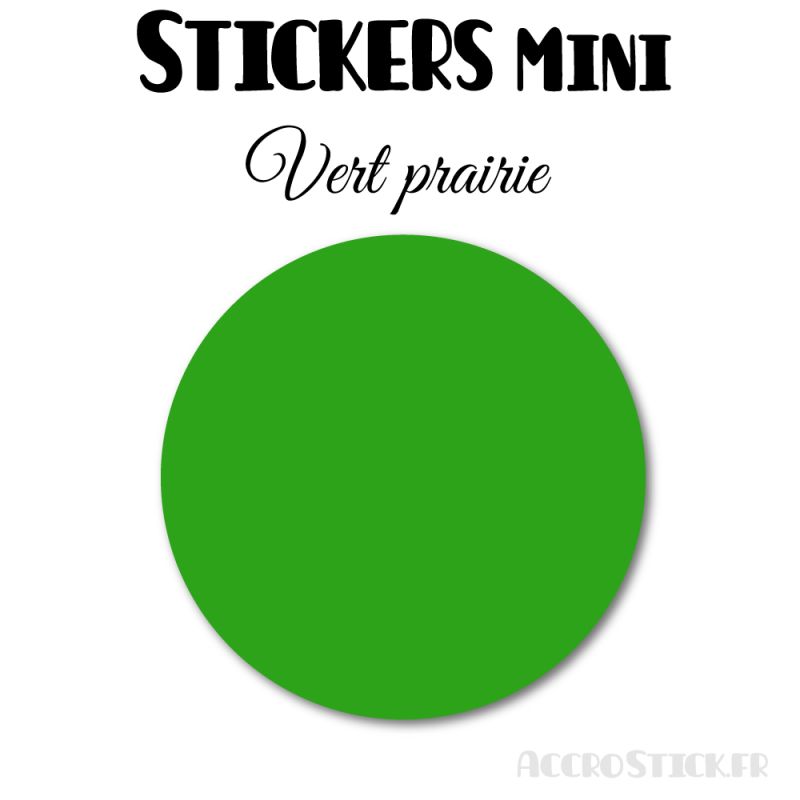 18 Ronds 5 cm - Stickers mini gommettes