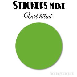 18 Ronds 5 cm - Stickers mini gommettes