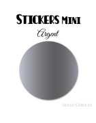 8 Ronds 6 cm - Stickers mini gommettes