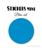 8 Ronds 6 cm - Stickers mini gommettes