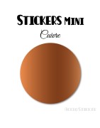 8 Ronds 6 cm - Stickers mini gommettes