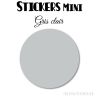8 Ronds 6 cm - Stickers mini gommettes