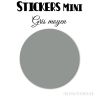 8 Ronds 6 cm - Stickers mini gommettes