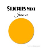 8 Ronds 6 cm - Stickers mini gommettes