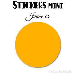 8 Ronds 6 cm - Stickers mini gommettes