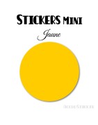8 Ronds 6 cm - Stickers mini gommettes