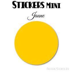 8 Ronds 6 cm - Stickers mini gommettes