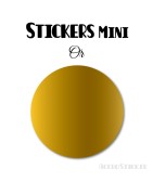 8 Ronds 6 cm - Stickers mini gommettes