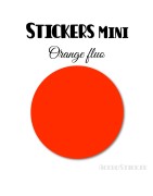8 Ronds 6 cm - Stickers mini gommettes