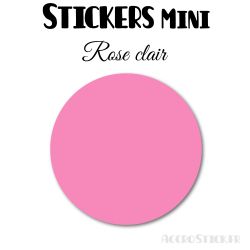 8 Ronds 6 cm - Stickers mini gommettes