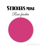 8 Ronds 6 cm - Stickers mini gommettes