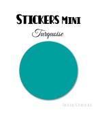 8 Ronds 6 cm - Stickers mini gommettes