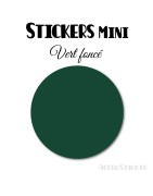 8 Ronds 6 cm - Stickers mini gommettes