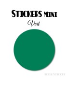 8 Ronds 6 cm - Stickers mini gommettes
