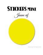 8 Ronds 7 cm - Stickers mini gommettes
