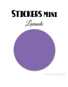 8 Ronds 7 cm - Stickers mini gommettes