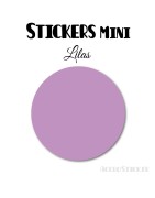 8 Ronds 7 cm - Stickers mini gommettes