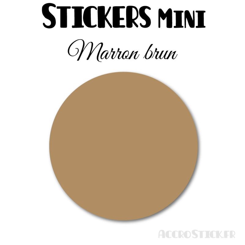8 Ronds 7 cm - Stickers mini gommettes 8 Ronds 7 cm - Stickers mini gommettes
