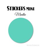 8 Ronds 7 cm - Stickers mini gommettes