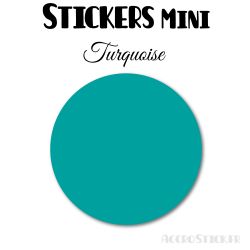 8 Ronds 7 cm - Stickers mini gommettes