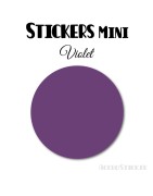 8 Ronds 7 cm - Stickers mini gommettes