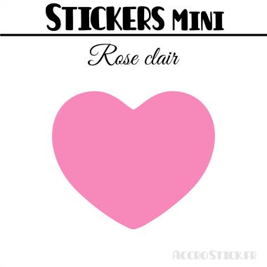 48 Coeurs 3 cm - Stickers mini gommettes