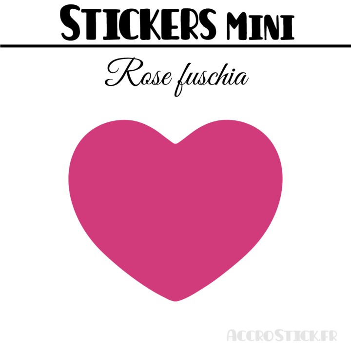 48 Coeurs 3 cm - Stickers mini gommettes