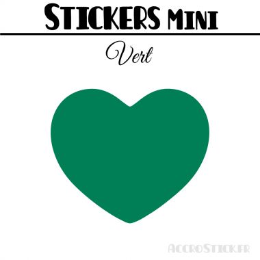 48 Coeurs 3 cm - Stickers mini gommettes
