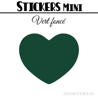 48 Coeurs 3 cm - Stickers mini gommettes