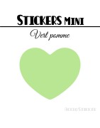 48 Coeurs 3 cm - Stickers mini gommettes