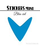 728 Flèches 0,8 cm - Stickers mini gommettes